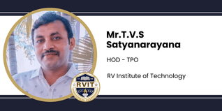 RV Institute of Technology, HOD - TPO: Mr.T.V.S Satyanarayana Interview